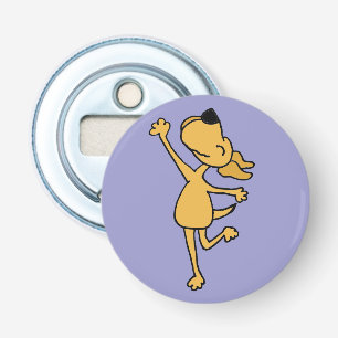 Funny Happy Dancing Dog Bottle Opener