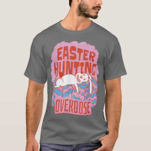 Funny Happy Easter Bunny Gift For Kids and Women E T-Shirt