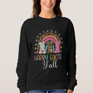 Funny Happy Eester With Cutest Little Bunnies East Sweatshirt