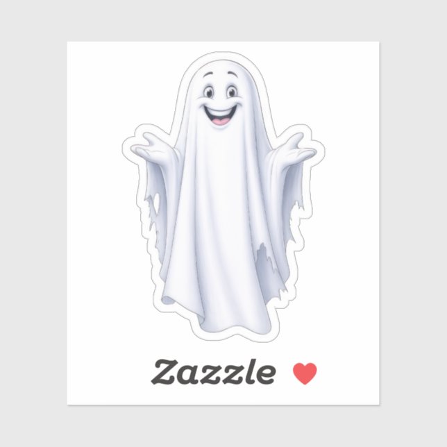 Funny Happy Ghost (Sheet)