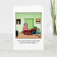 Funny Happy Grandparents Day Card