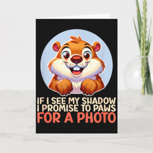 Funny Happy Groundhog Day February 2nd Phils Holid Card