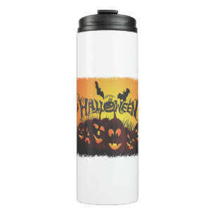 Funny Happy Halloween design Thermal Tumbler