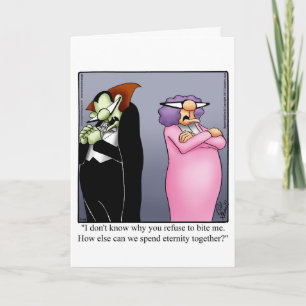 Funny Happy Halloween Greeting Card
