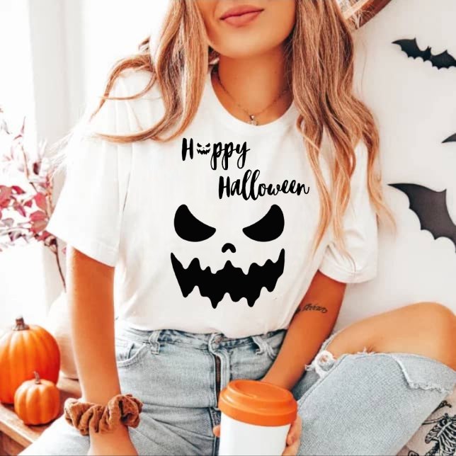 Funny Happy Halloween,Spooky Season,Scary Season. T-Shirt (Creator Uploaded)