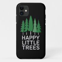 Funny Happy Little Trees Gifts Camping