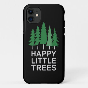 Funny Happy Little Trees Gifts Camping  Case-Mate iPhone Case