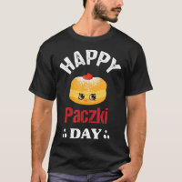 Funny Happy Paczki Day polish, Fat Thursday Doughn