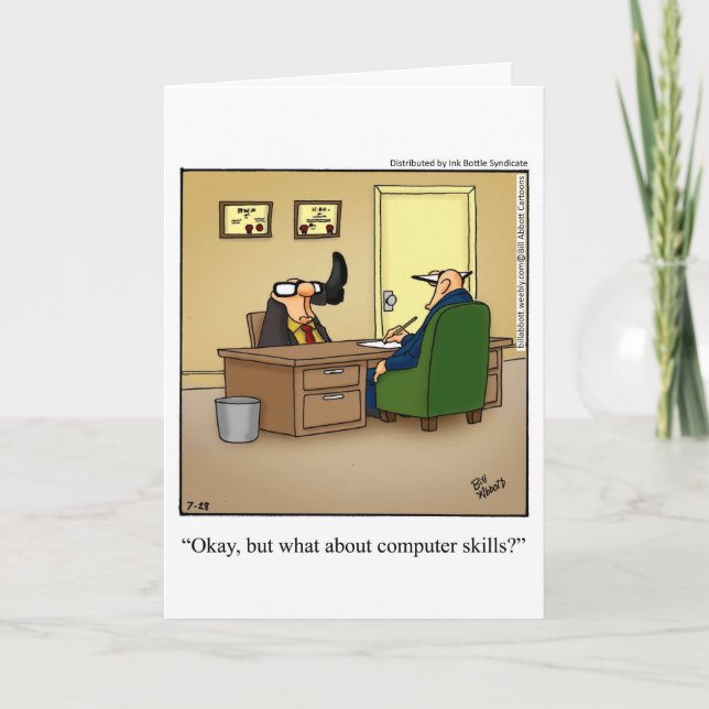 Funny Happy Techies’ Day Greeting Card (Front)