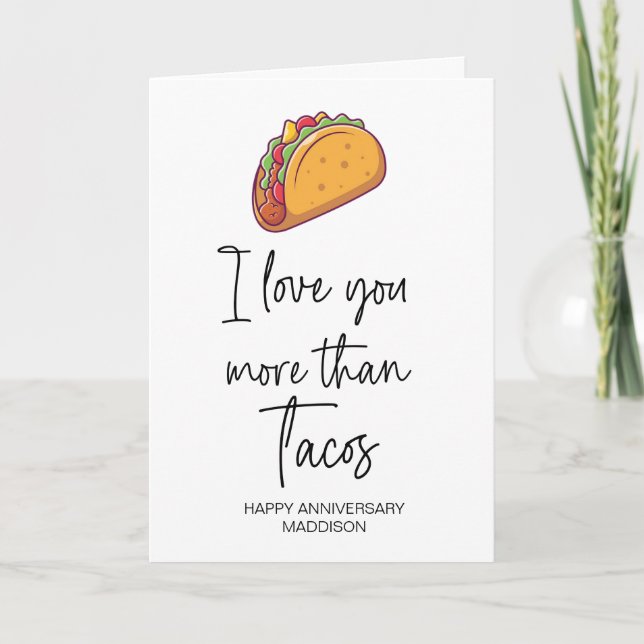 Funny Happy Valentines Day Gift for Boyfriend Love Card (Front)