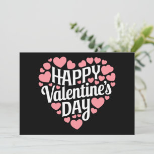 Funny Happy Valentines Day Heart Love Valentine Invitation