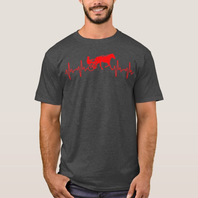 Funny Harness Horse Racing Gift For Men Women T-Shirt (Front)