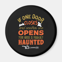 Funny Haunted House Inspirational Quote Halloween