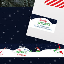 Funny Have Your Elf Christmas Snow Crash-Landing