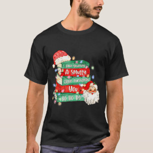 Funny Have Yourself A Smutty Little Christmas Book T-Shirt