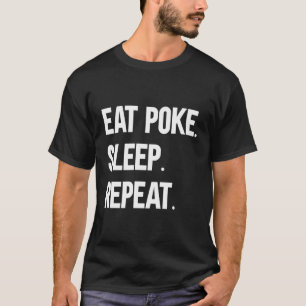 Funny Hawaiian Food Poke Bowl T-Shirt