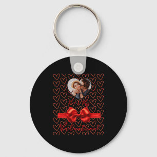 Funny He S My Valentine Womens  Key Ring
