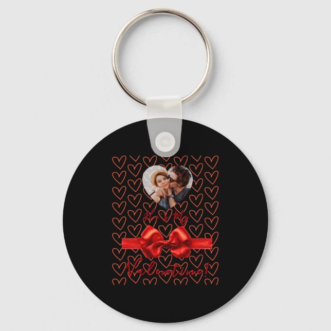 Funny He S My Valentine Womens  Key Ring (Front)