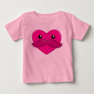 Funny Heart Baby T-Shirt