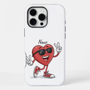 Funny Heart Cartoon Personalise Phone Case Design