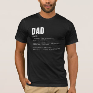 Funny Heartfelt Dad Definition T-Shirt
