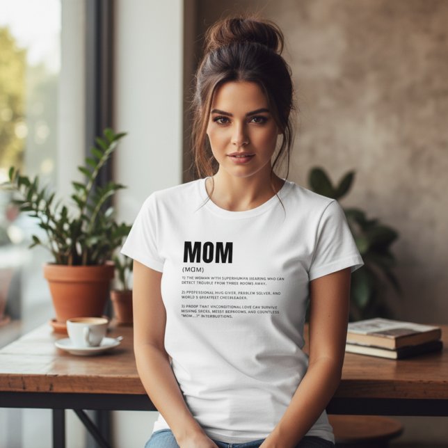 Funny Heartfelt Mum Definition T-Shirt (Creator Uploaded)