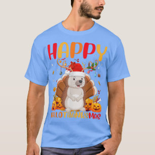Funny Hedgehog Animal Lover Happy Hedgehog HelloTh T-Shirt