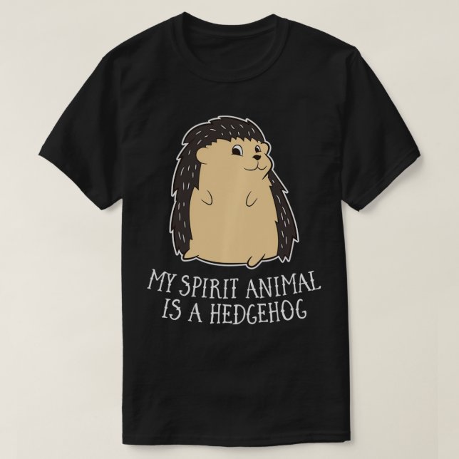 Funny Hedgehog Not A Hugger Pullover  (Design Front)