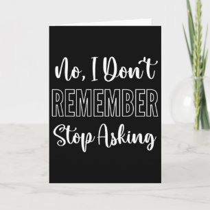 Funny Heimerheimer Dementia Card