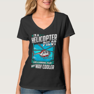 Funny Helicopter Pilot Gift T-Shirt