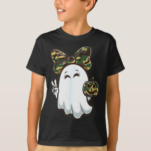Funny Hello Hunting Season Halloween Camouflage Ca T-Shirt