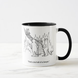 Funny "Helluva Lawyer" Business Mug Gift