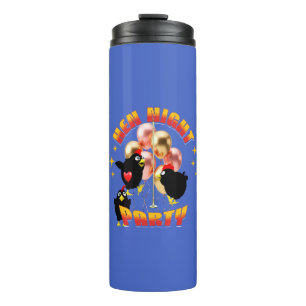 Funny Hen Night Party Chickens Design Thermal Tumbler