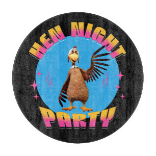 Funny Hens Night Chicken Party Humour Cutting Board