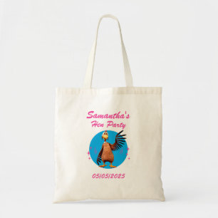 Funny Hens Night Chicken Party Humour Tote Bag