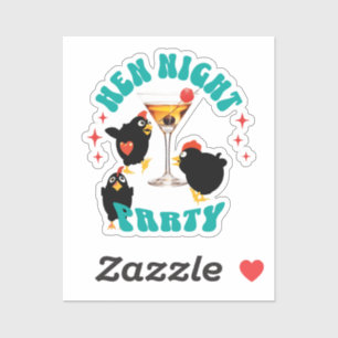 Funny Hens Night Party Chicken Party Humour