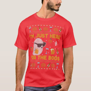 Funny Here for the Boos Ugly Halloween Sweater
