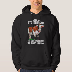 Funny Hereford Cattle Farm Gift - Hereford Cows Fa Hoodie