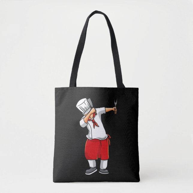 Funny Hibachi Chef Japanese Cook Food Lover Tote Bag (Front)