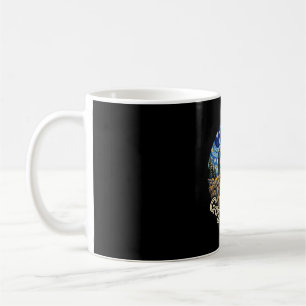Funny hiker gogh hiking starry night art van gogh coffee mug