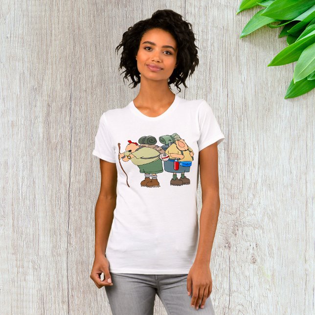 Funny Hikers Outdoor Adventure Camping Humour  T-Shirt (Creator Uploaded)