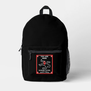 Funny Hiking Map Bag Gift