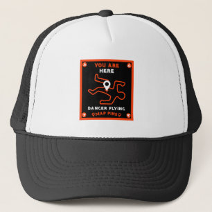 Funny Hiking Map Hat Gift