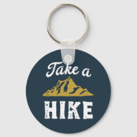 Funny Hiking Pun Hiker Take a Hike Vintage Retro