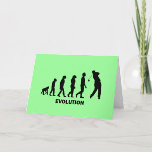 Funny hilarious golf card