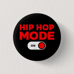 Funny Hip Hop Design For Men Women 90s Hip Hop Dan 3 Cm Round Badge