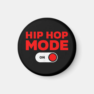 Funny Hip Hop Design For Men Women 90s Hip Hop Dan Magnet