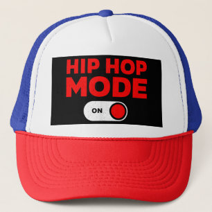 Funny Hip Hop Design For Men Women 90s Hip Hop Dan Trucker Hat