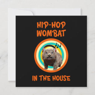 Funny Hip-hop Wombat in the House