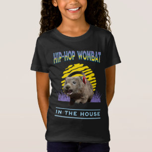 Funny Hip Hop Wombat Music Humour T-Shirt